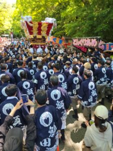 枚岡神社　小太鼓祭り
