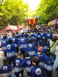 枚岡神社　小太鼓祭り