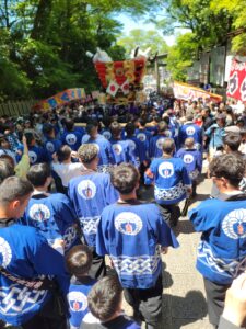 枚岡神社　小太鼓祭り