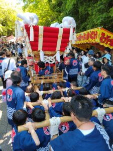 枚岡神社　小太鼓祭り