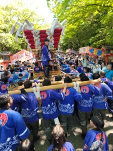 枚岡神社　小太鼓祭り