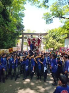 枚岡神社　小太鼓祭り