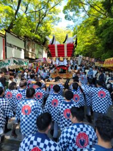 枚岡神社　小太鼓祭り