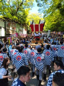 枚岡神社　小太鼓祭り