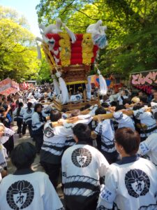 枚岡神社　小太鼓祭り