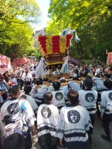 枚岡神社　小太鼓祭り