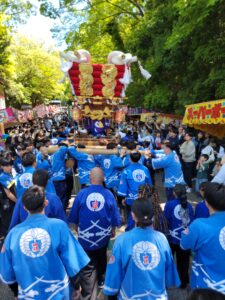 枚岡神社　小太鼓祭り