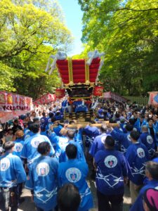 枚岡神社　小太鼓祭り