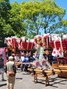 枚岡神社　小太鼓祭り