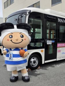 東大阪にトライくんバス登場！(大阪バス)