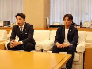 FC大阪 東大阪市長表敬訪問