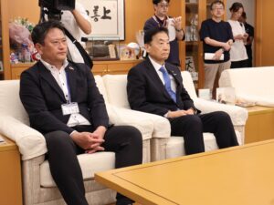 FC大阪 東大阪市長表敬訪問