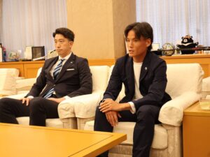 FC大阪 東大阪市長表敬訪問