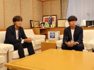 FC大阪 東大阪市長表敬訪問