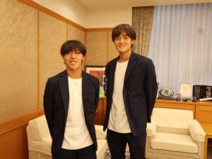 FC大阪 東大阪市長表敬訪問