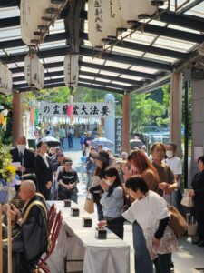 大阪稲荷山動物霊園 夏の孟蘭盆大法要
