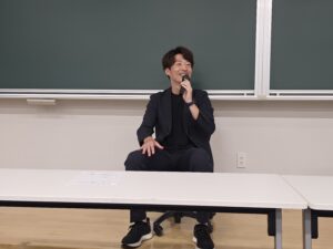 近畿大学 FC大阪のレジェンド『モッティ』が登壇
